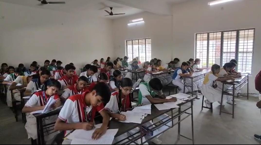Students in classroom
